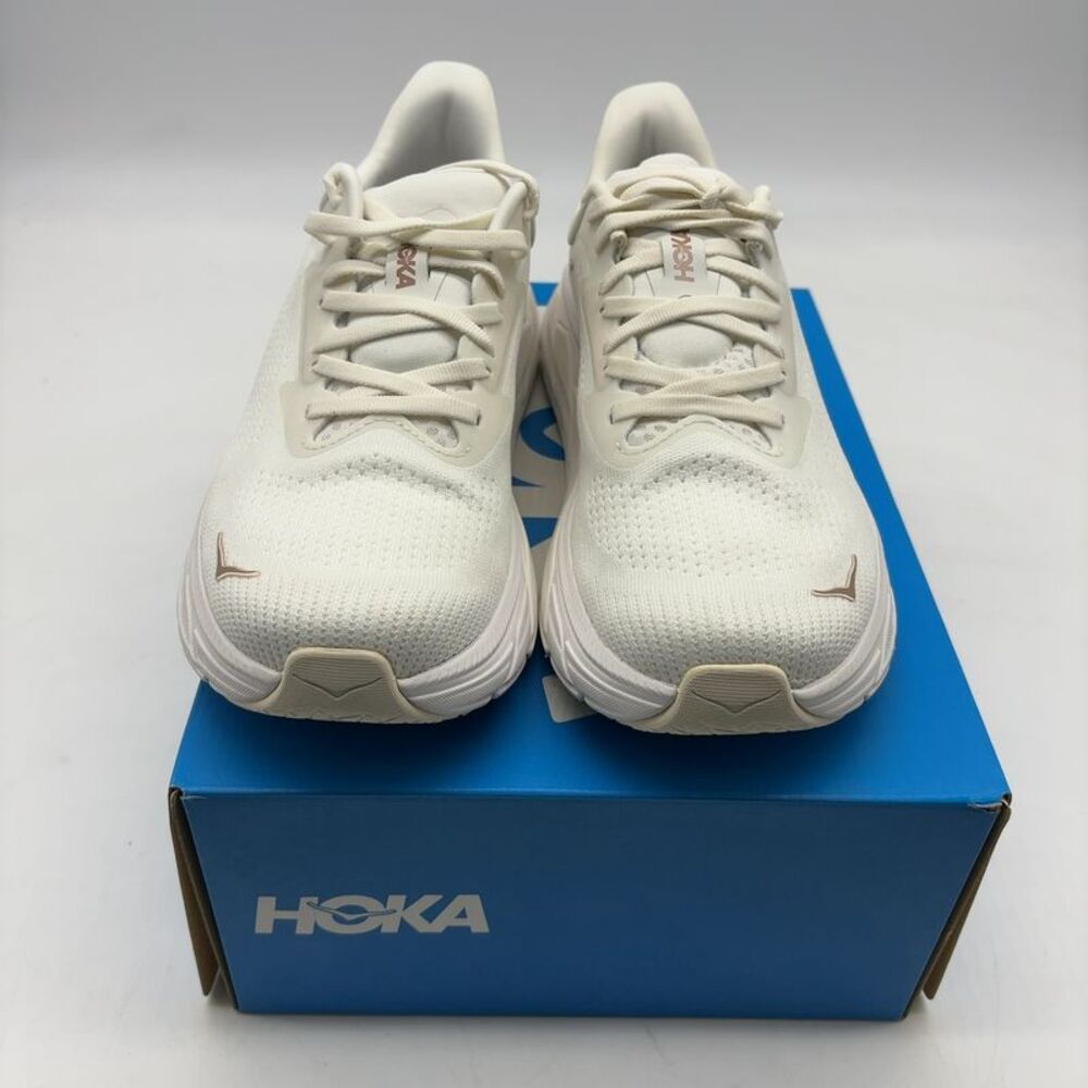 Hoka One One Running Shoes in White/Rose Gold